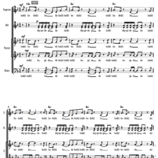 Nur noch kurz die Welt retten – MP3 Übedateien für gemischten Chor SSATTBB