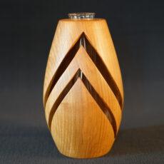 Drechseln Vase  aus  Kirschbaum